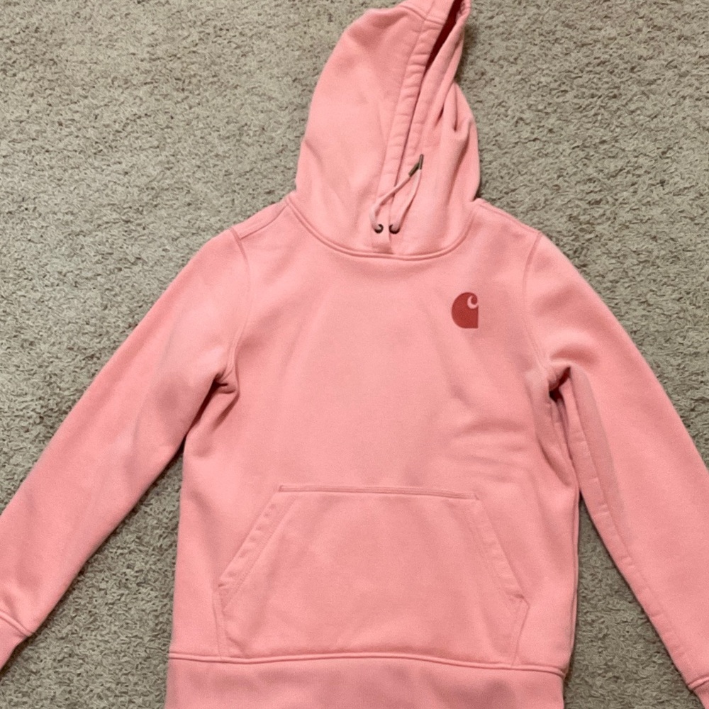 Carhartt Pink Hoodie Sweatshirt